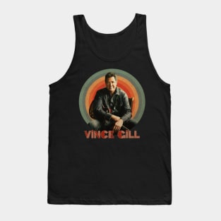 Vince Gill Retro Vintage Tank Top